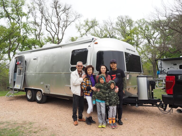 Airstream RV Camping with Grand Parents: Jellystone Park Camp-Resort and Old Tunnel State Park in Fredericksburg, TX (March 2023)